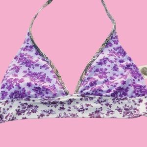 SOLD Lucky Brand Purple Bikini Top size small